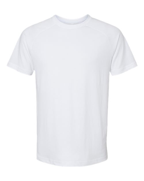 BELLA + CANVAS 3201 Men's Heather CVC Raglan Tee
