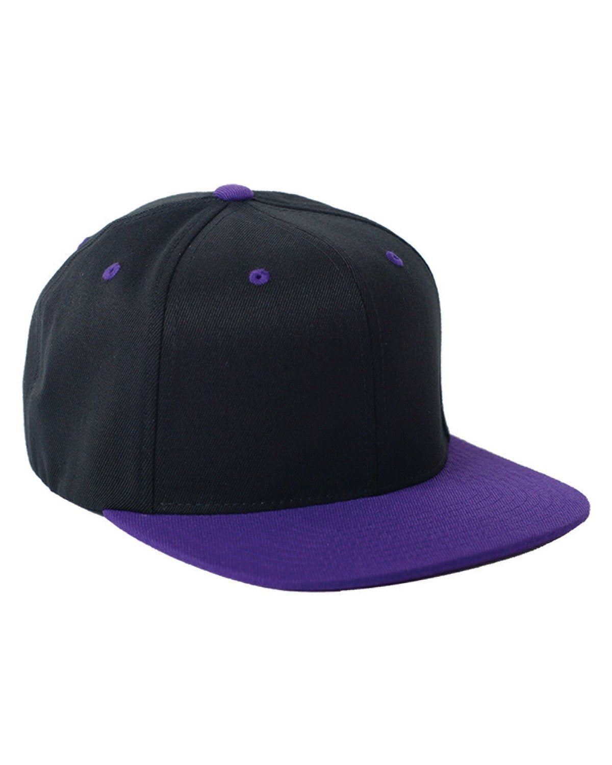 Flexfit 110FT Adult Wool Blend Snapback Two-Tone Cap - Custom Decorated