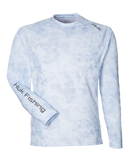 HUK H12L003 Unisex LoPro Camo Long Sleeve T-Shirt