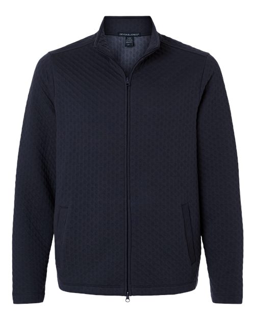 Devon & Jones DG740 Men's Berkley Textured Full-Zip Jacket