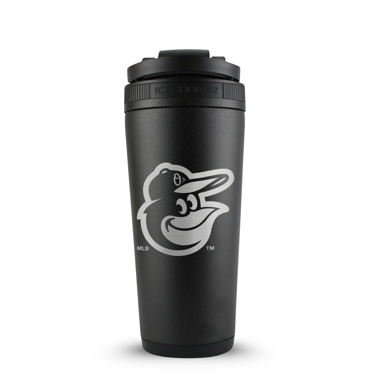 Officially Licensed Baltimore Orioles 26oz Ice Shaker - Black