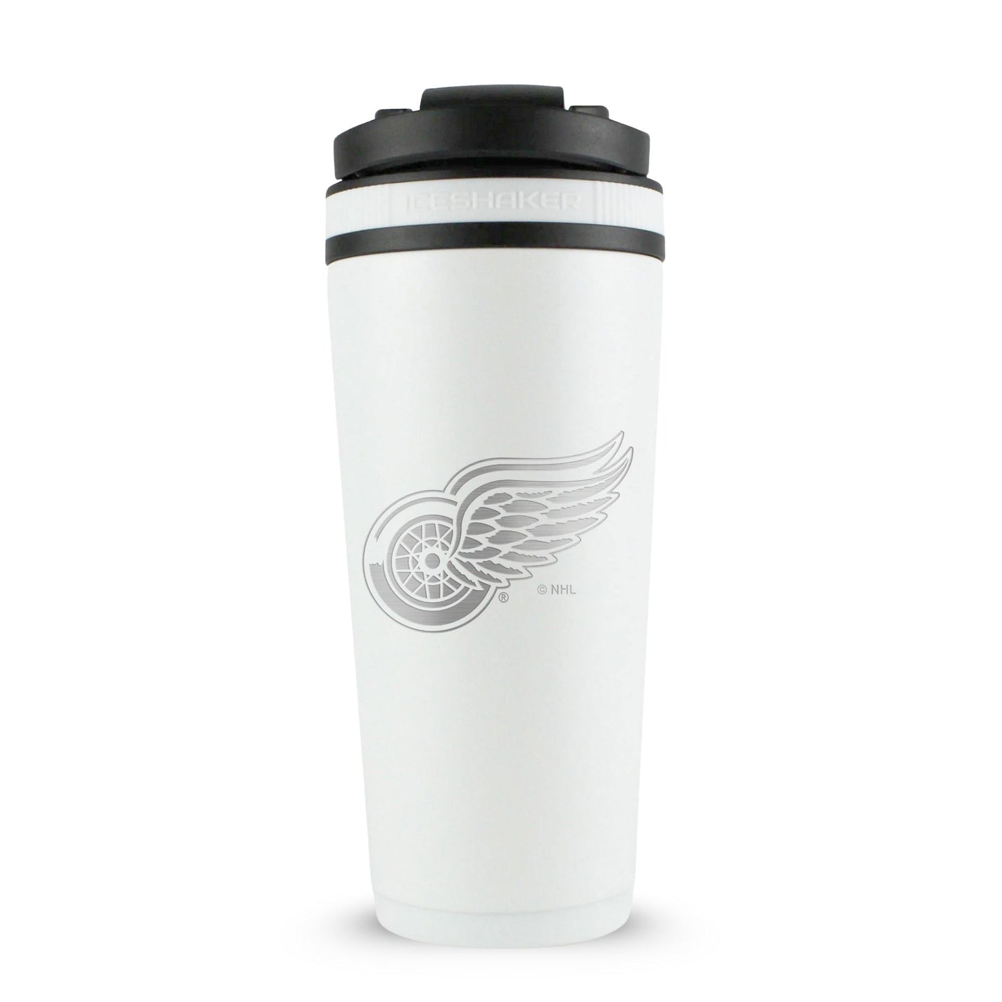 Officially Licensed Detroit Red Wings 26oz Ice Shaker - White
