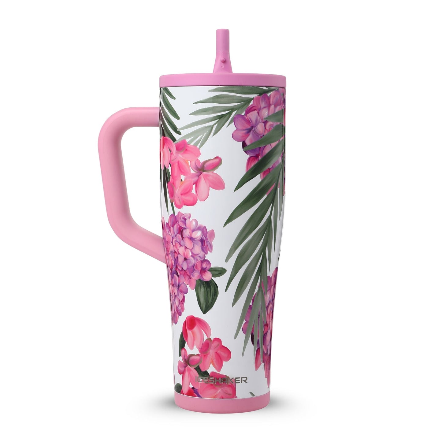 40oz Legend Series Shaker Bottle - Pink Hydrangea