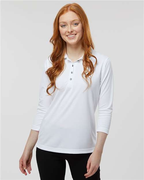 Paragon 120 Women's Lady Palm Three-Quarter Sleeve Polo
