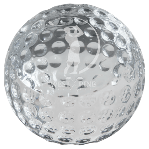 Premier Crystal Golf Ball Paperweight
