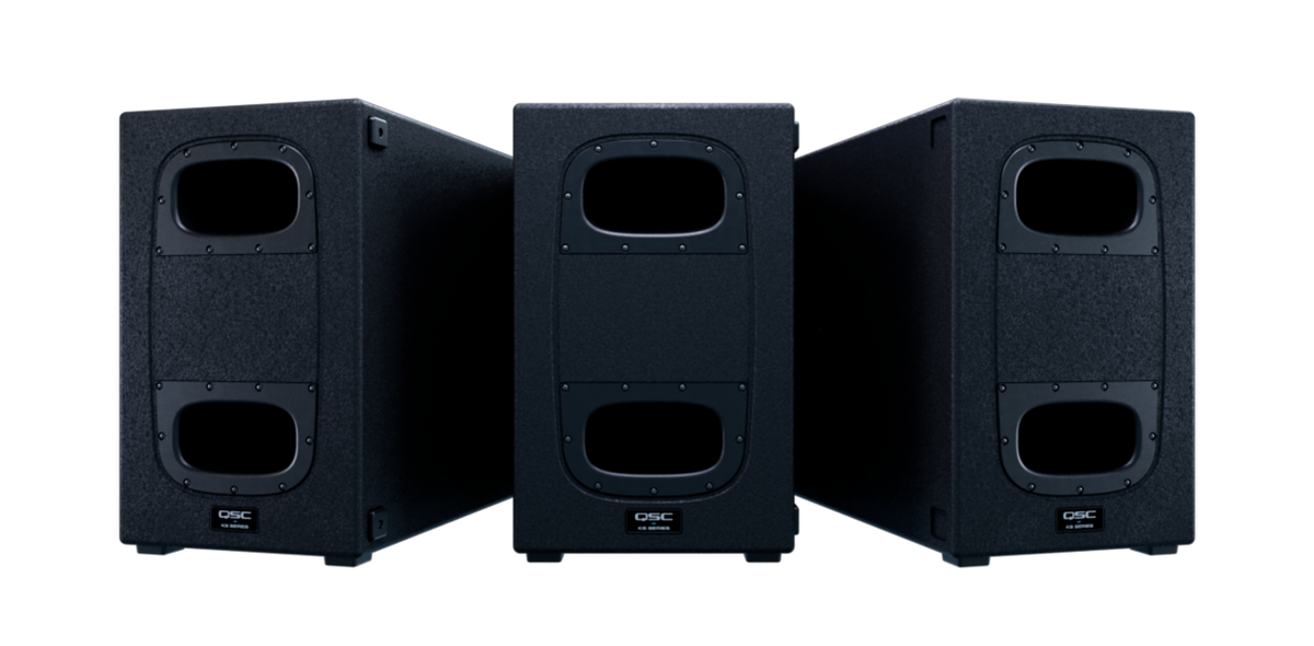 QSC KS212C Dual 12" 3600W Active Cardioid Subwoofer