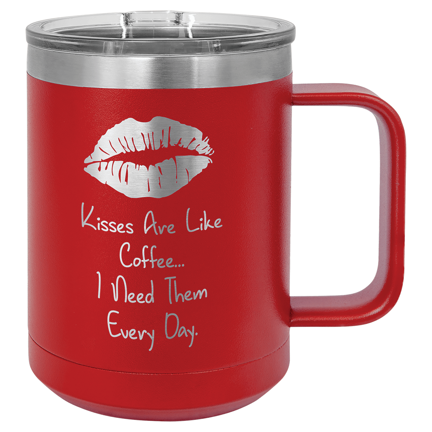 Polar Camel 15 oz Coffee Mug with Slider Lid