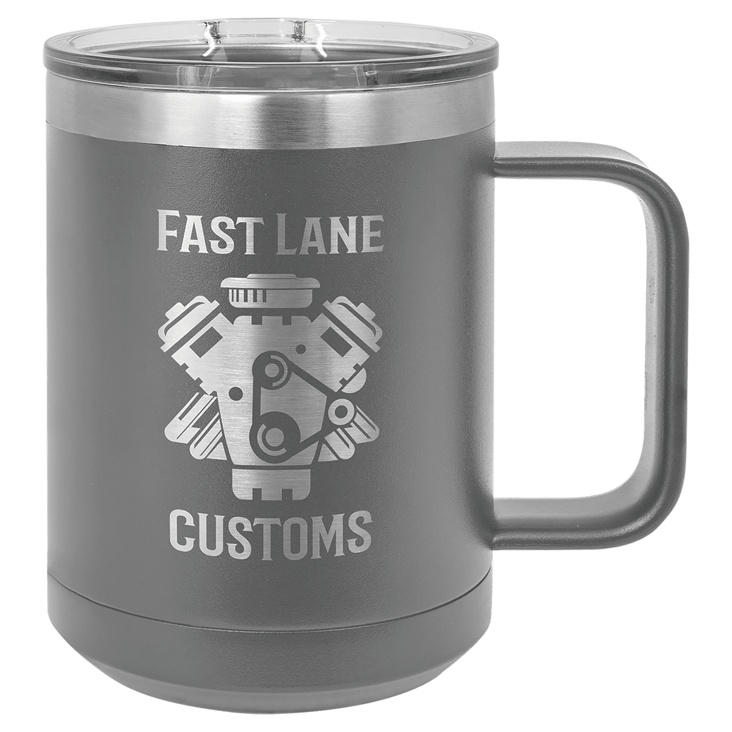 Polar Camel 15 oz Coffee Mug with Slider Lid