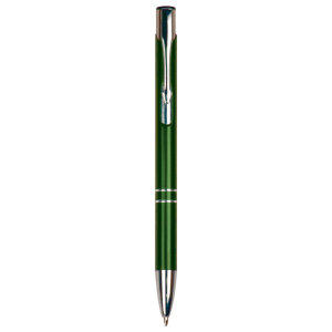 Gloss Green Anodized Aluminum Ballpoint Pen