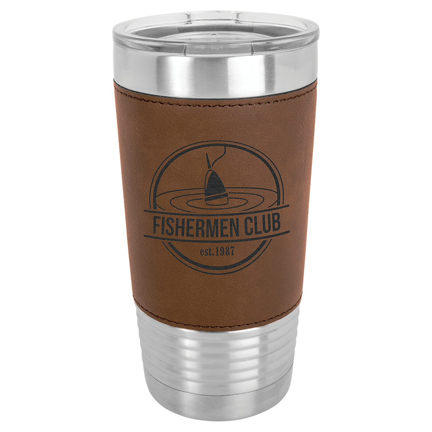 Polar Camel 20 oz. Leatherette Grip Tumbler