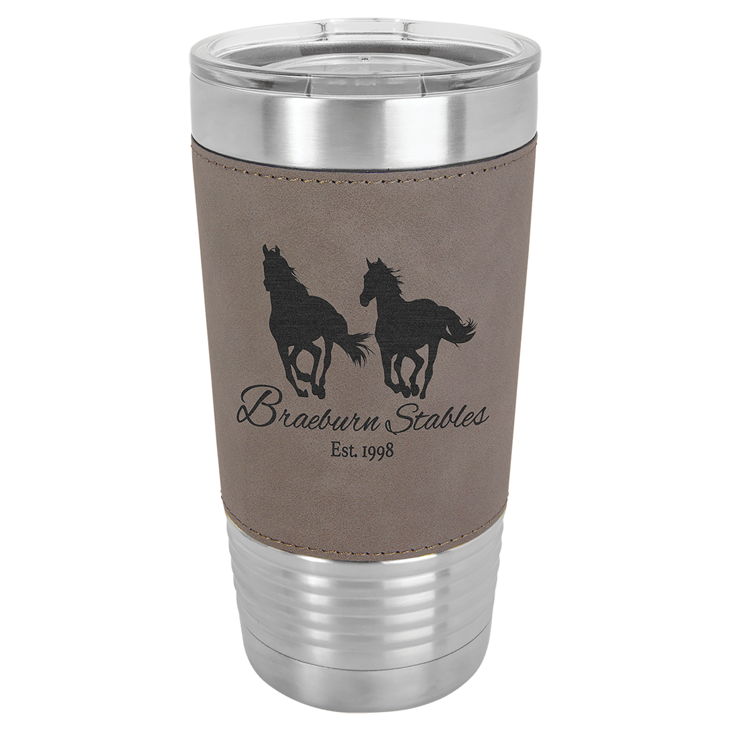 Polar Camel 20 oz. Leatherette Grip Tumbler