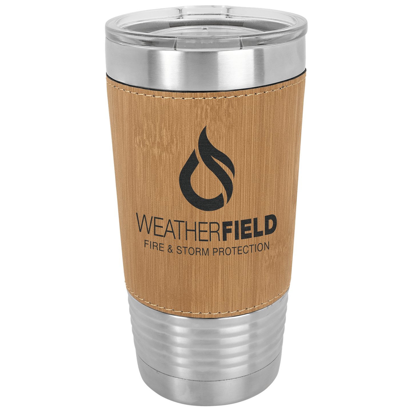 Polar Camel 20 oz. Leatherette Grip Tumbler