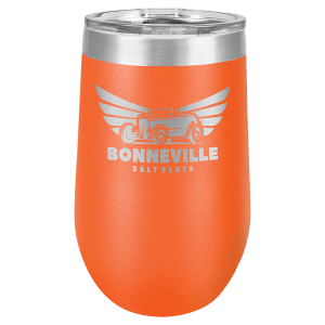 Orange 16 oz. Polar Camel Stemless Tumbler