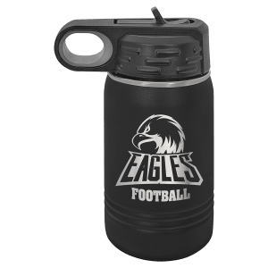 Black 12 oz. Polar Camel Water Bottle