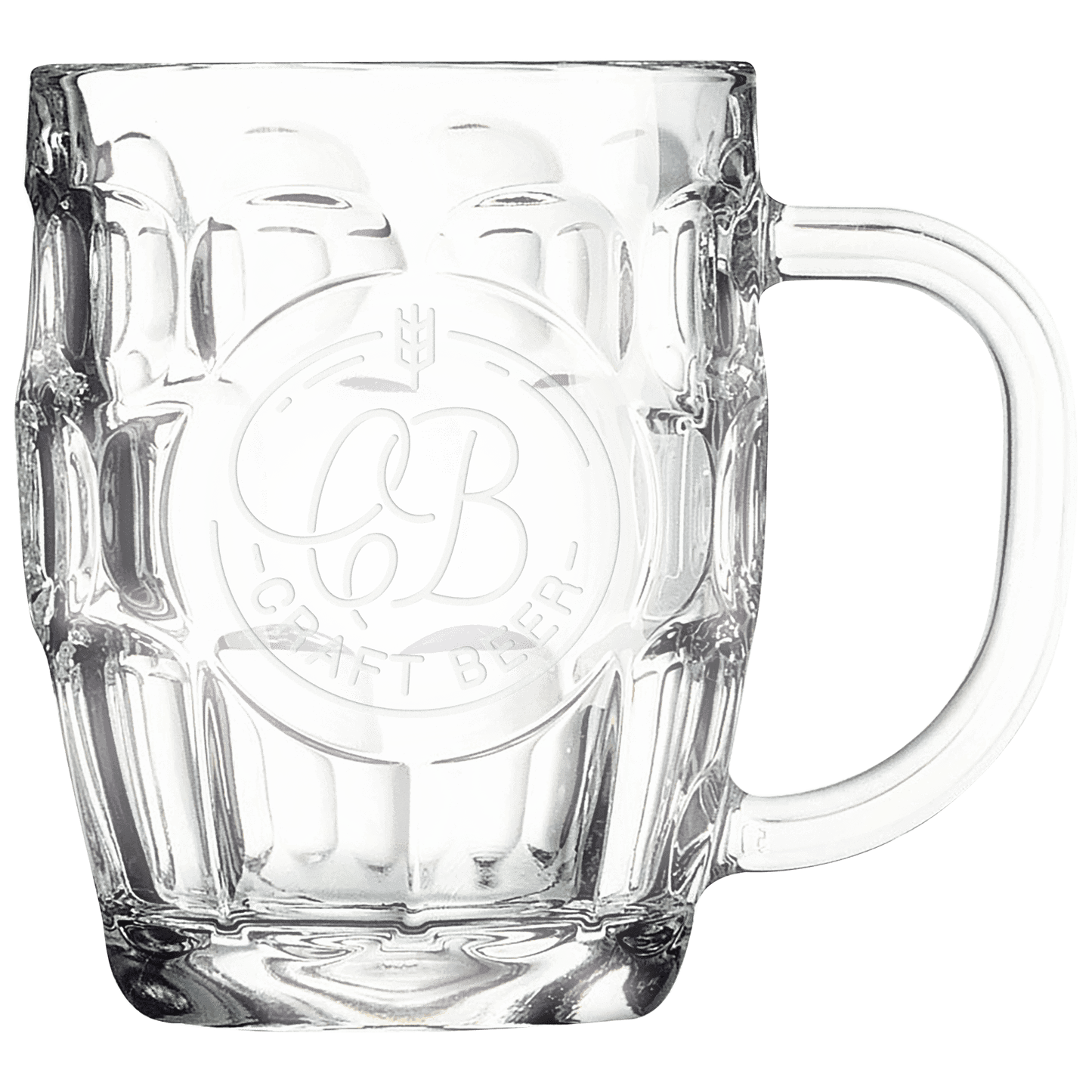 polar-camel-glass-beer-mug-with-handle-and-round-engraving-area