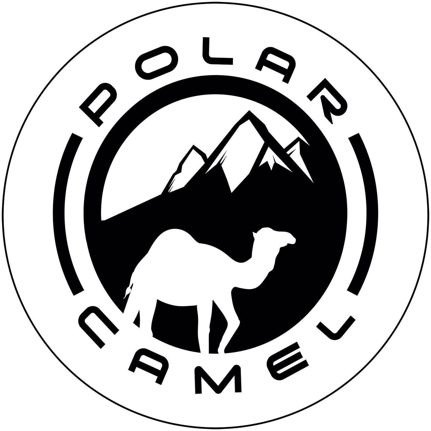 Polar Camel Sticker