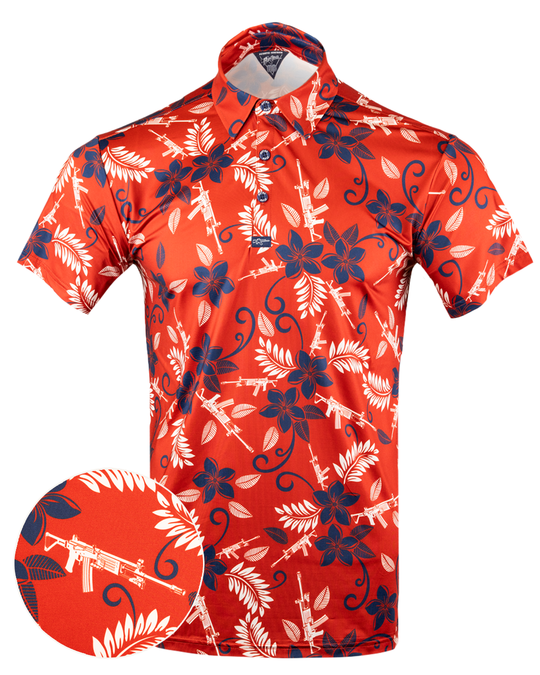 Hula Red Polo