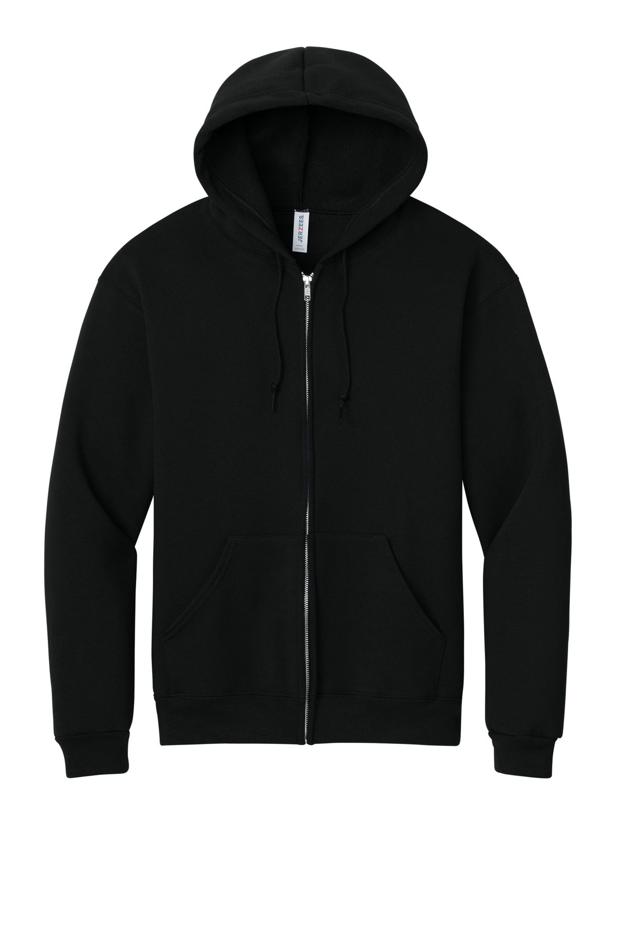 Jerzees Z12M Rugged Unisex Full-Zip Hooded Sweatshirt