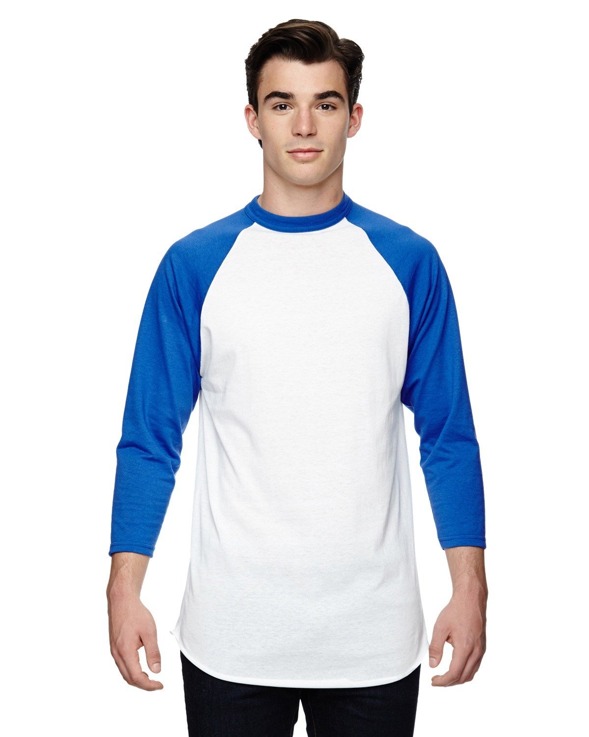Augusta Sportswear AG4420 Adult 3/4-Sleeve Baseball Jersey