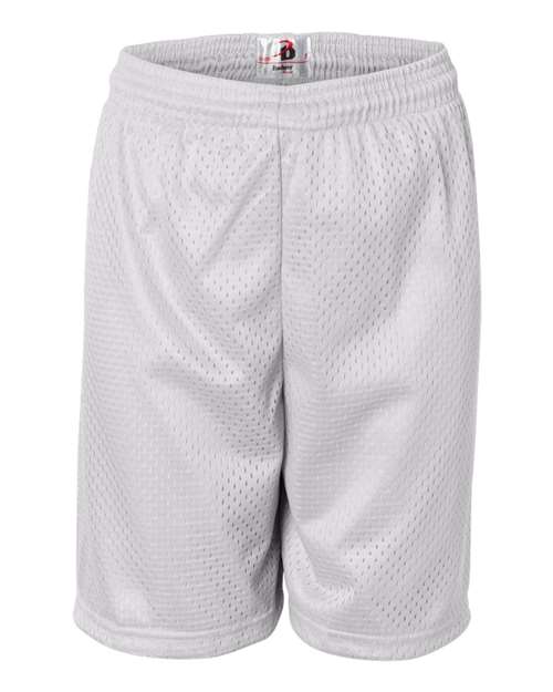 "Badger 2207 Youth Pro Mesh 6" Shorts"