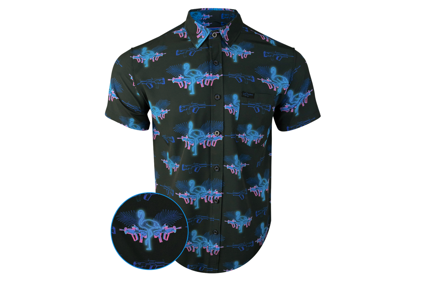 Flamingo (Blue/Pink)
