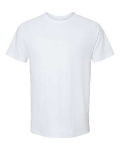 BELLA + CANVAS 3201 Men's Heather CVC Raglan Tee