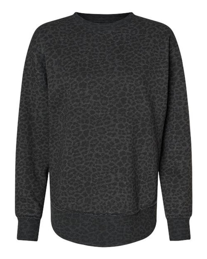LAT 3525 Women's Weekend Fleece Crewneck Sweatshirt