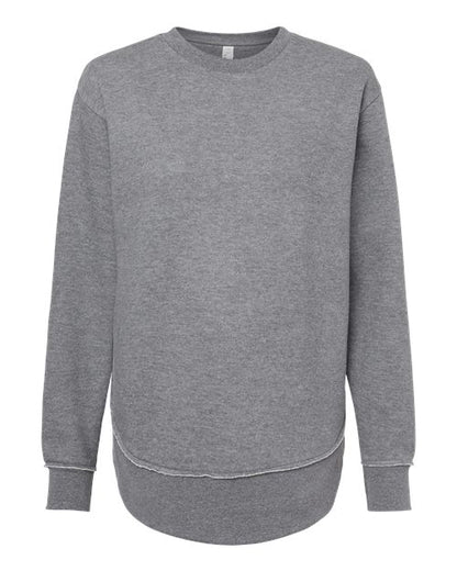 LAT 3525 Women's Weekend Fleece Crewneck Sweatshirt