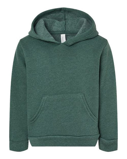 BELLA + CANVAS 3719T Toddler Sponge Fleece Pullover Hoodie Sweatshirt