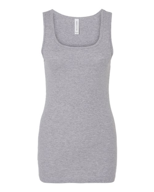 BELLA + CANVAS 1081 Women's Micro Rib Tank - Custom Decorated