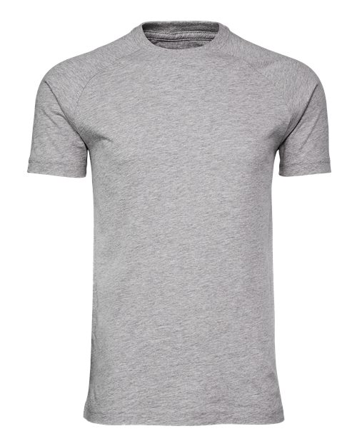 BELLA + CANVAS 3201 Men's Heather CVC Raglan Tee - Custom Decorated