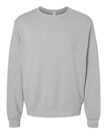 BELLA + CANVAS 3911 Unisex Sponge Fleece Classic Crewneck Sweatshirt - Custom Decorated