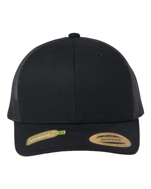 YP Classics 6606R Sustainable Retro Trucker Cap - Custom Decorated