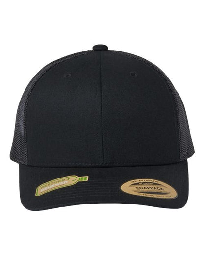 YP Classics 6606R Sustainable Retro Trucker Cap - Custom Decorated