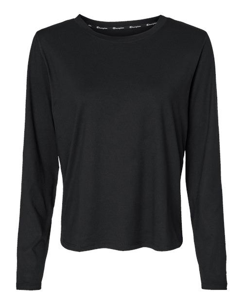 Champion CHP140 Women's Sport Soft Touch Long Sleeve T-Shirt - Custom Decorated