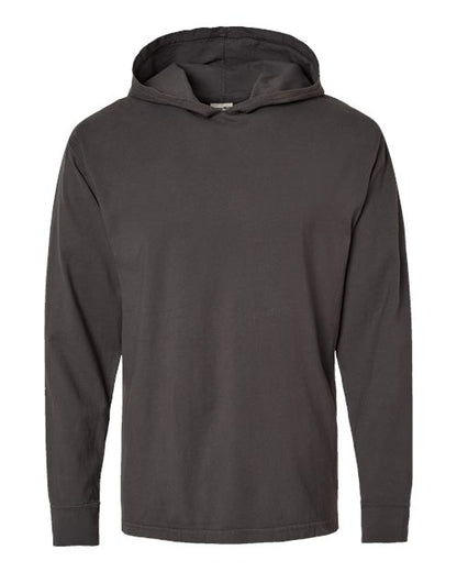 ComfortWash by Hanes GDH280 Unisex Garment-Dyed Jersey Hooded Long Sleeve T-Shirt