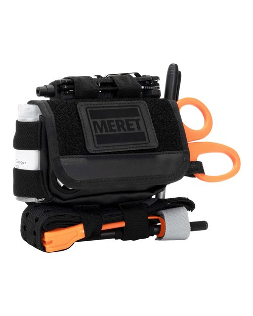 MERET M8120-TB EFAK PRO X Black Waist Pack - Custom Decorated