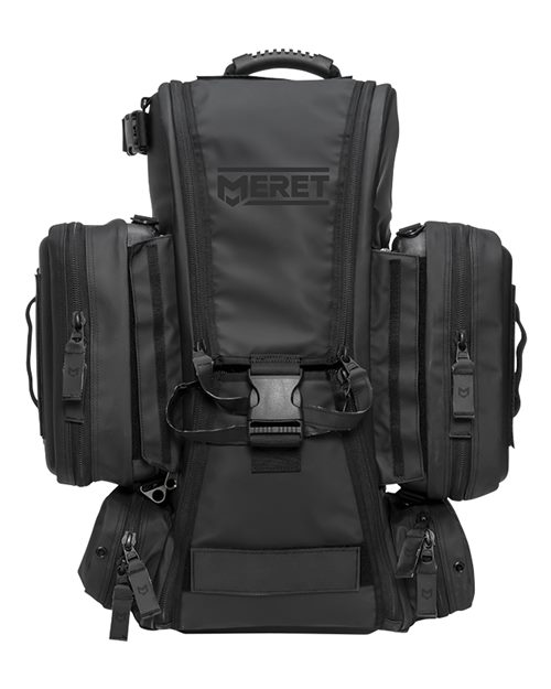 MERET M8108TBN RECOVER PRO X Black Backpack - Custom Decorated