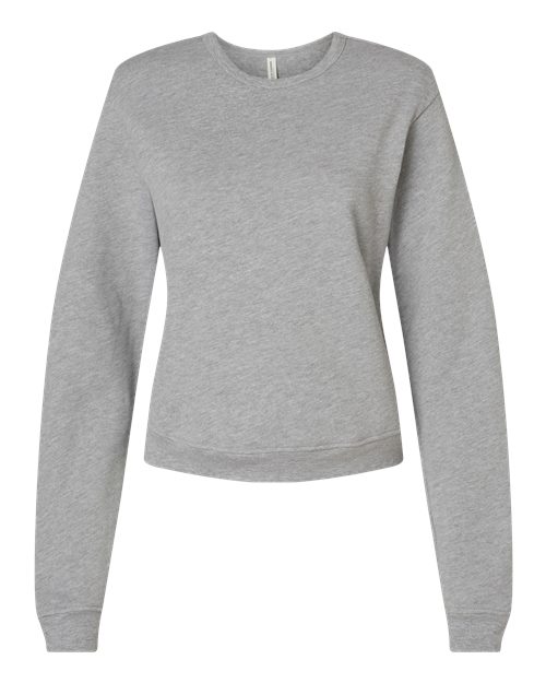 BELLA + CANVAS 7511 Women's Sponge Fleece Crewneck Sweatshirt - Custom Decorated
