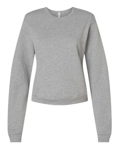 BELLA + CANVAS 7511 Women's Sponge Fleece Crewneck Sweatshirt - Custom Decorated