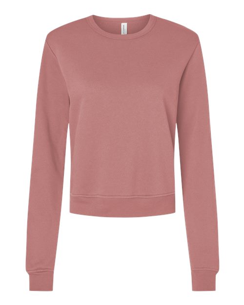 BELLA + CANVAS 7511 Women's Sponge Fleece Crewneck Sweatshirt