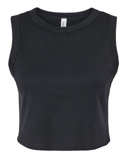 BELLA + CANVAS 1013 Women's Micro Rib Muscle Crop Tank