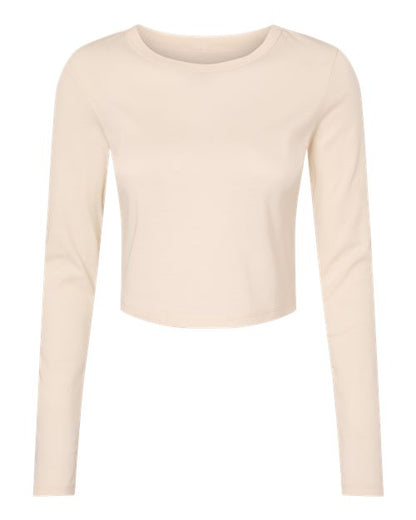 BELLA + CANVAS 1501 Women's Micro Rib Long Sleeve Baby Tee