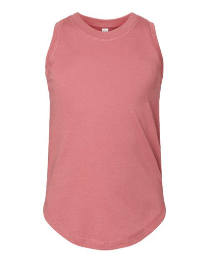 LAT 2692 Girls' Relaxed Fine Jersey Tank