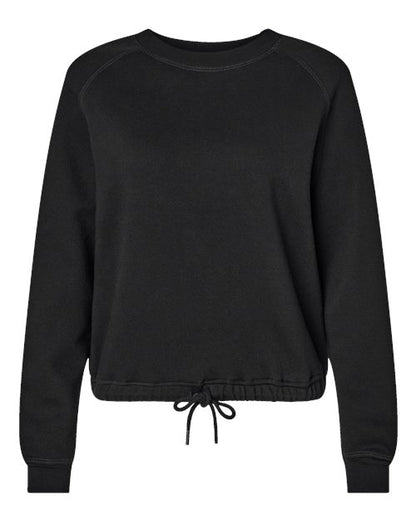 LAT 3528 Women's Relaxed 3-End Boxy Fleece Crewneck Sweatshirt - Custom Decorated