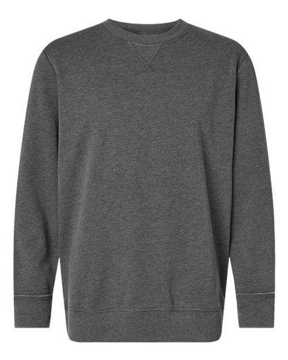 LAT 6935 Unisex Vintage Wash Fleece Crewneck Sweatshirt - Custom Decorated