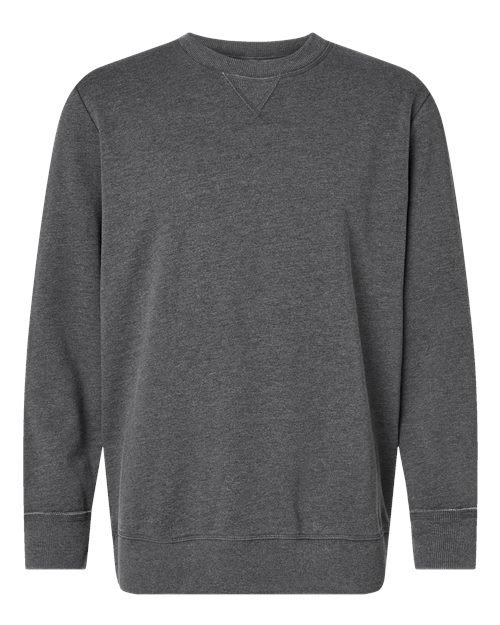 LAT 6935 Unisex Vintage Wash Fleece Crewneck Sweatshirt - Custom Decorated