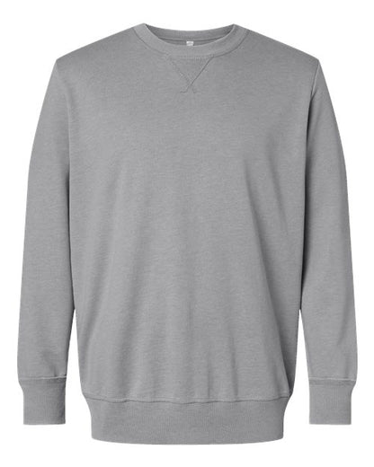 LAT 6935 Unisex Vintage Wash Fleece Crewneck Sweatshirt