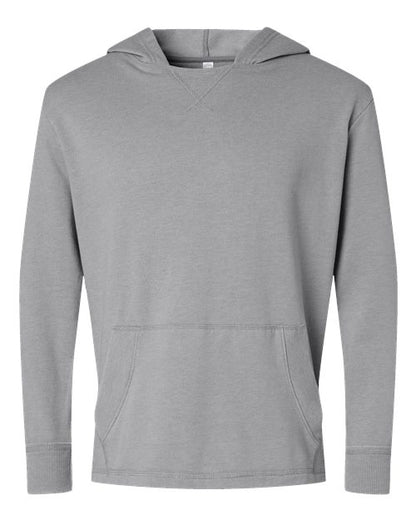 LAT 6936 Unisex Vintage Wash Fleece Hoodie Sweatshirt