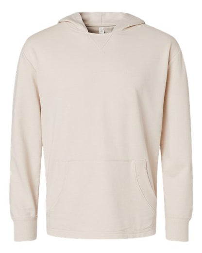 LAT 6936 Unisex Vintage Wash Fleece Hoodie Sweatshirt